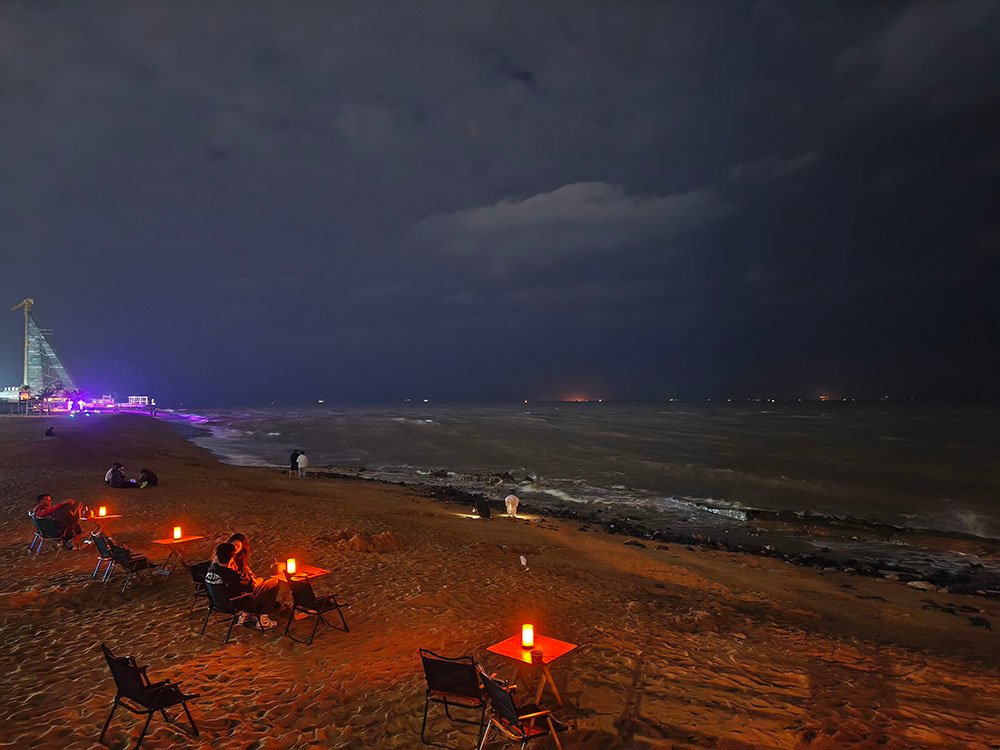 白沙门海滩营地